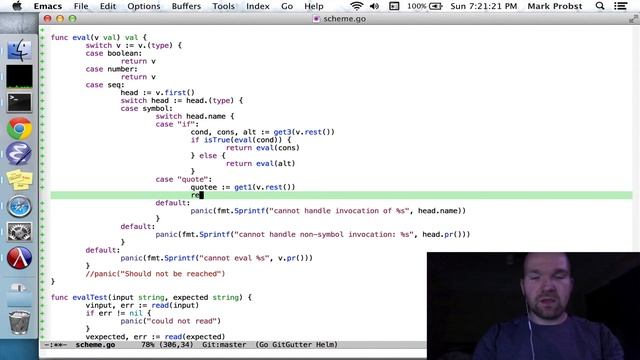WatchPeopleCode: Scheme in Go - #2: Simple Evaluation смотреть онлайн