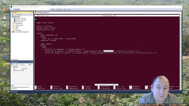 Mini tuto - Dans Ansible, avec regex, trouver une IP dans le résultat d'une commande ou d'un appel смотреть онлайн