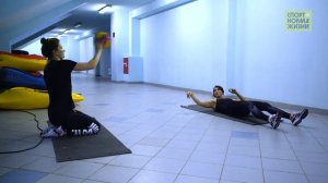 Мастер-класс от ватерполисток сборной России