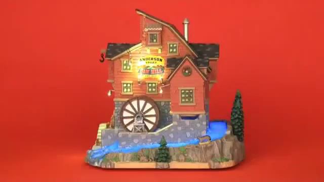 Lemax Дом Водяная мельница 15248 смотреть онлайн