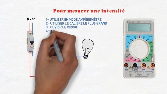 Comment utiliser un multimètre électronique смотреть онлайн