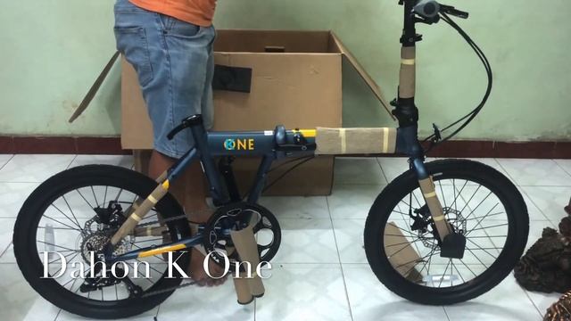 Xe đạp Gấp Dahon K One 2020/ Dahon Horize Jp / Dahon Hemingway D9 Khui Thùng Bóc Tem
