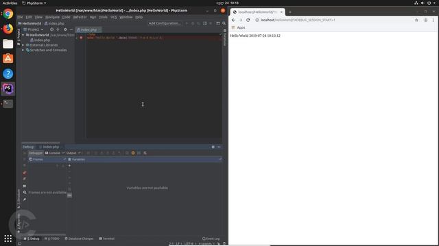 Debugging PHP on Linux with Xdebug and PHPStorm смотреть онлайн