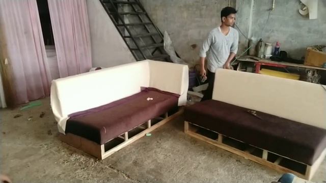 How To Make L Shape | Sofa Tutorial | Sofa Factory смотреть онлайн