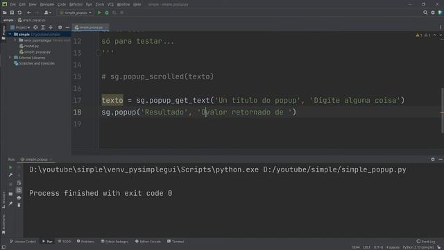 202 - Tipos de POPUP em PySimpleGUI Python: parte 2 смотреть онлайн