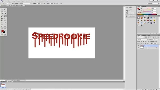 How To Make Blood Text (PhotoShop CS6) смотреть онлайн