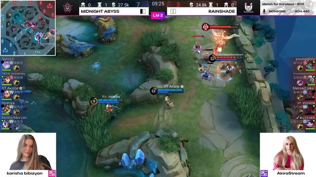 ФИНАЛ ТУРНИРА LADY MVP SEASON 2 Mobile Legends: Bang Bang смотреть онлайн