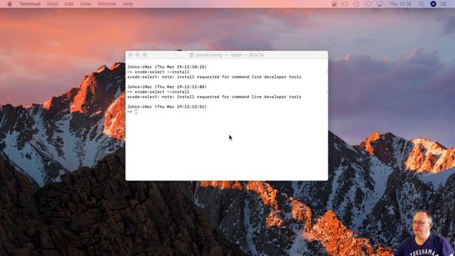 001 :: Mac - Python Dev Environment - Xcode Command Line Tools смотреть онлайн