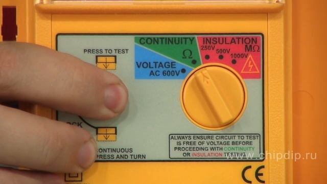 1800 IN Измеритель сопротивления изоляции, мегаомметр смотреть онлайн