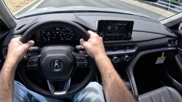 Base Model Acura Integra POV Test Drive