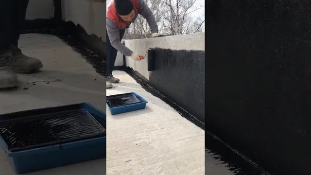 Праймер перед гидроизоляцией. Плоская Кровля смотреть онлайн