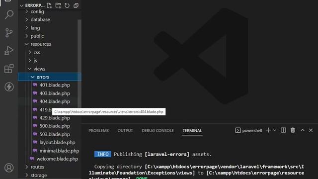 How to create Laravel custom error pages смотреть онлайн