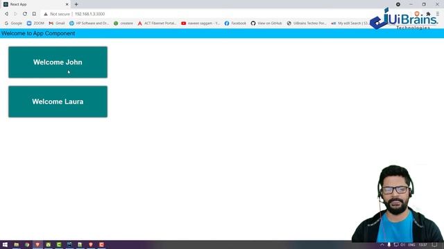 11 Functional Component with Props | React JS Tutorial 2021 | NAVEEN SAGGAM смотреть онлайн