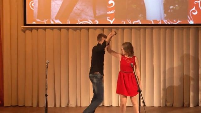 Конкурс "Мистер и Мисс ЧГПУ-2015". Визитка. Анна Юрова и Степан Бобин. смотреть онлайн