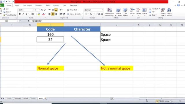 Why Trim Function Not Working | Why Trim does not work | Remove Extra Spaces смотреть онлайн