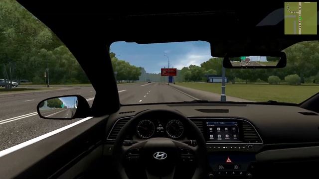 | City Car Driving 1.5.9.2 | 2017 Hyundai Elantra Sport| смотреть онлайн