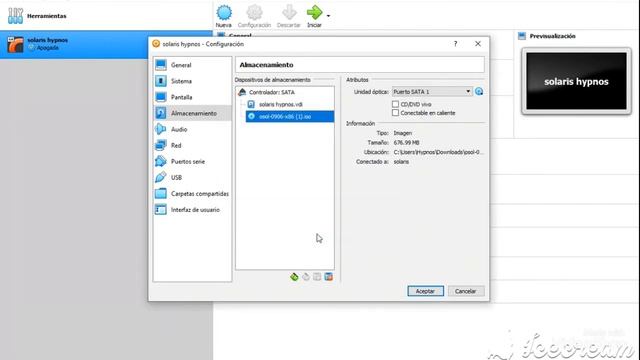 OpenSolaris en VirtualBox 6.1 смотреть онлайн