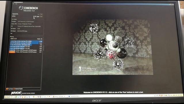Tech: dual core Phenom II 545@3,75 GhZ, HD 5750 and Cinebench 11.5 (CPU and OpenGL test) смотреть онлайн
