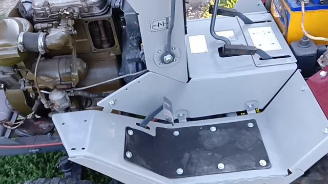 Минитрактор КМЗ-012 реставрация смотреть онлайн