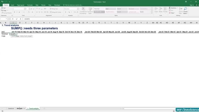 Trend Analysis in Excel смотреть онлайн