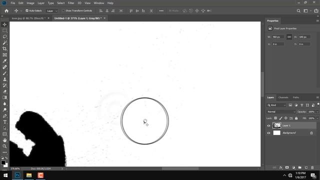 How to Create a new Brushes and use Pencil Tool in Photoshop CC 2019 | Photoshop in Tamil смотреть онлайн