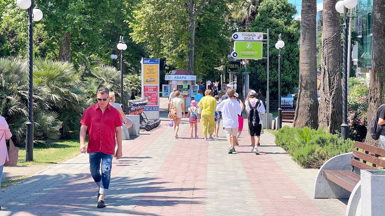 Сочи в июне - самое время ехать на море. 17.06.2022. Сочи сегодня. смотреть онлайн