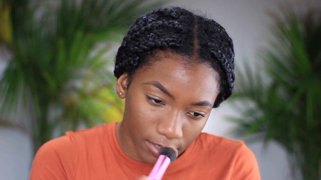 Easy + Fast Back to School Drugstore Makeup Tutorial (for black girls) | Annesha Adams смотреть онлайн