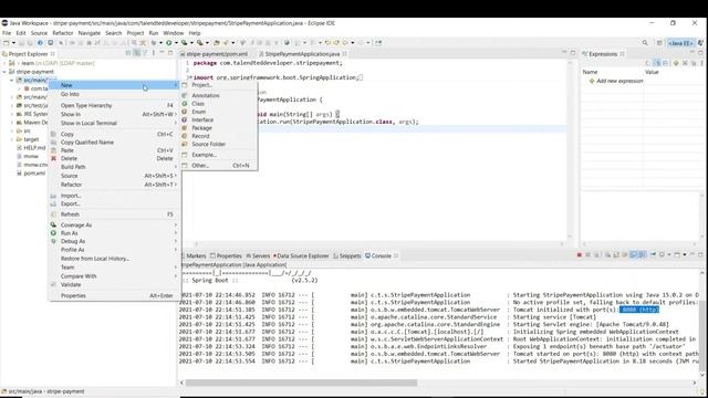 Stripe integration with Spring Boot application смотреть онлайн