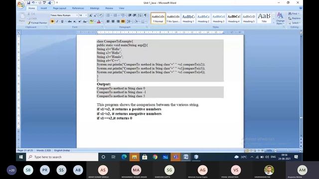 Java Programming (MCA 201) Lecture 1 |Anupama Mishra | MMMUT, Gorakhpur смотреть онлайн