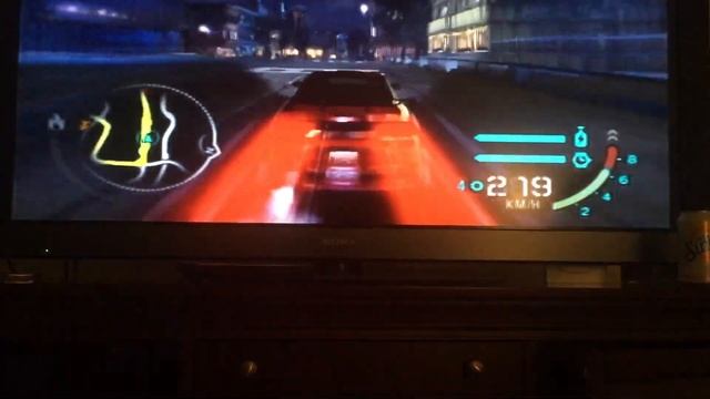 Need For Speed Carbon PS2 Dover Street 2:57.57 Nissan 240SX S13 смотреть онлайн