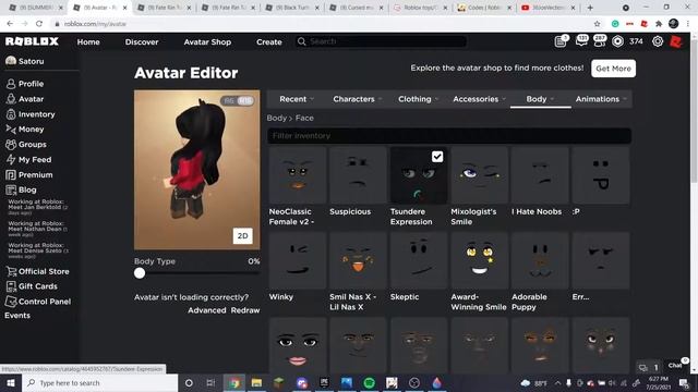 How to make Rin Tohsaka avatar in Roblox смотреть онлайн