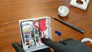 Что внутри розетки с механическим таймером?