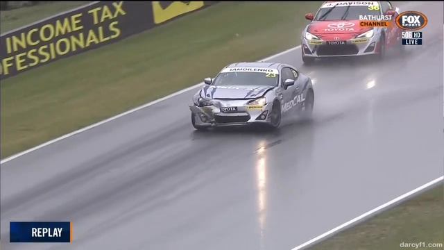 Toyota 86 Racing Series 2018. FP Bathurst. Crash смотреть онлайн