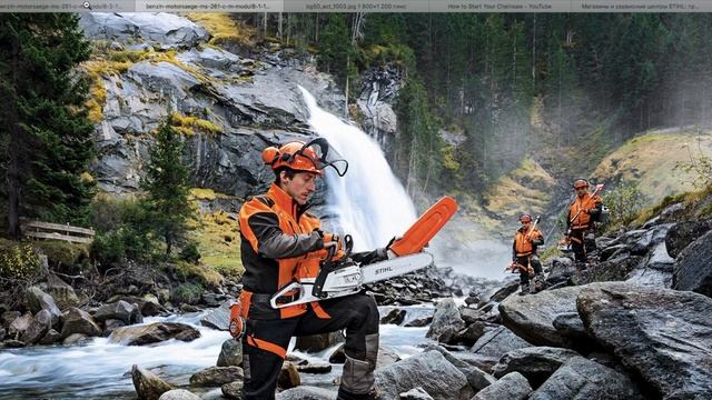 КАК ОБКАТАТЬ БЕНЗОПИЛУ! ПРАВИЛЬНАЯ ОБКАТКА БЕНЗОПИЛЫ! смотреть онлайн