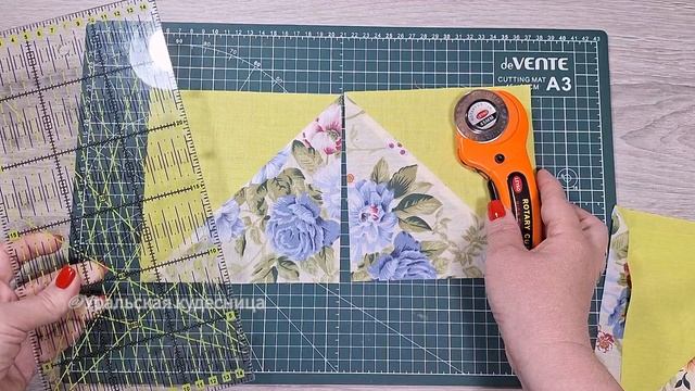 После просмотра этого ролика ,вы точно поймете : в пэчворке все сложное это просто! Блоки из ткани. смотреть онлайн