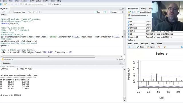 Volatility Modeling: GARCH Processes in R смотреть онлайн
