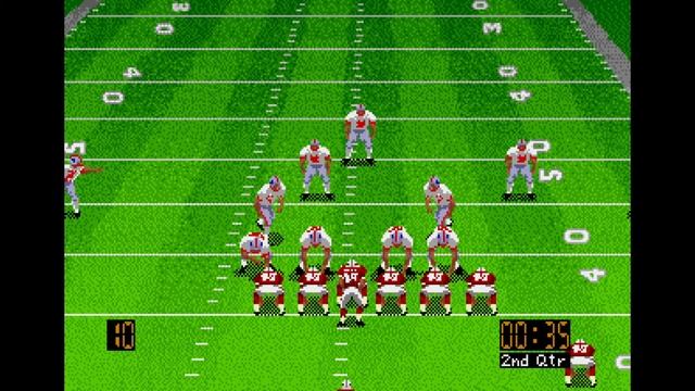 Madden 98 SEGA Genesis Gameplay - New England Patriots Arizona Cardinals смотреть онлайн
