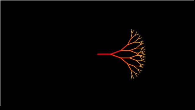 Fractal tree python example смотреть онлайн