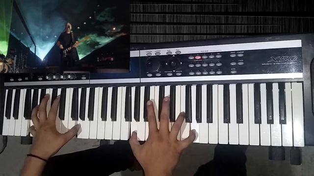 COMFORTABLY NUMB LIVE AT POMPEII DAVID GILMOUR (KEYBOARD COVER) 2022 KORG X50 смотреть онлайн