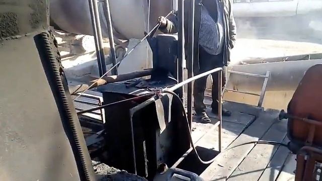 Асфальтный завод. Или как делают асфальт. Самодельный завод. смотреть онлайн