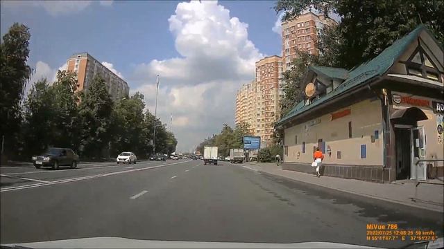 Люберцы - МКАД (от Рязанского шоссе до М-7). смотреть онлайн