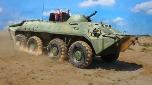 СЛОЖНО ЛИ УТОПИТЬ БТР 70/ ШАШЛЫКИ В СЕРЕДИНЕ КАРЬЕРА