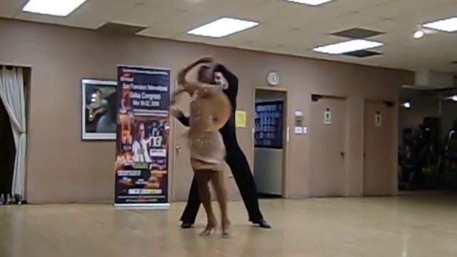 Hot Salsa Fridays Pro Competition On2 - SemiFinals - Mikko Kempe And Ashanti Griffin