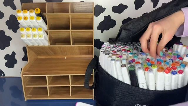 ?РАСХЛАМЛЕНИЕ МЕШКА МАРКЕРОВ ?/ НОВЫЙ ОРГАНАЙЗЕР ??? #уборка #органайзеры #органайзер смотреть онлайн