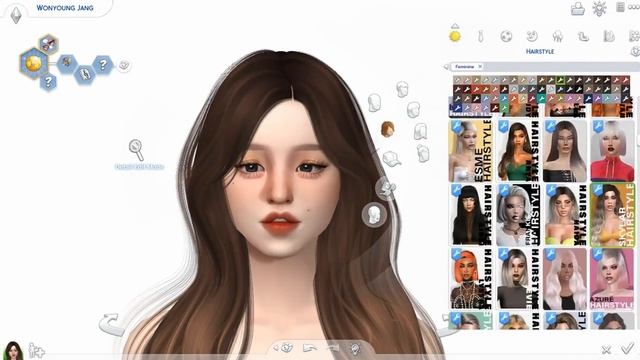 The Sims 4 || IVE WONYOUNG ? Create A Sim + FULL CC LIST
