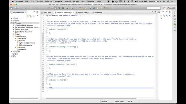 SAPUI5 oData Operations Create Update Delete Part 1 смотреть онлайн