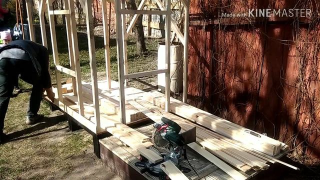 Детский игровой домик своими руками. Ч.1 / DIY play house. P.1 смотреть онлайн