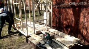 Детский игровой домик своими руками. Ч.1 / DIY play house. P.1