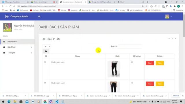 Website bán hàng thời trang nam bằng NodeJs, Express, database: MongoDB смотреть онлайн
