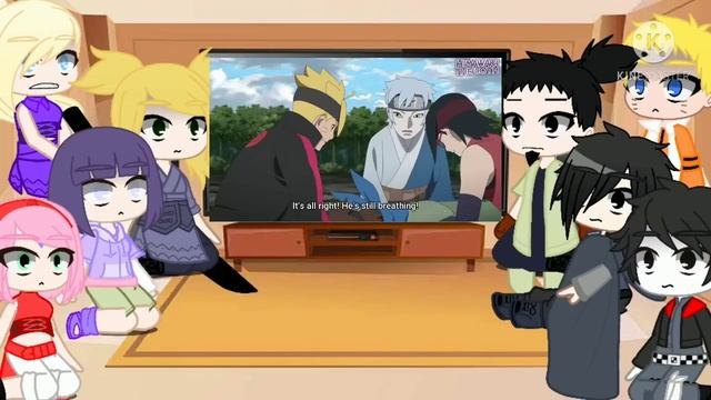 Boruto adults react to team 7 vs ao || boruto || part 3 || i was lazy TwT смотреть онлайн